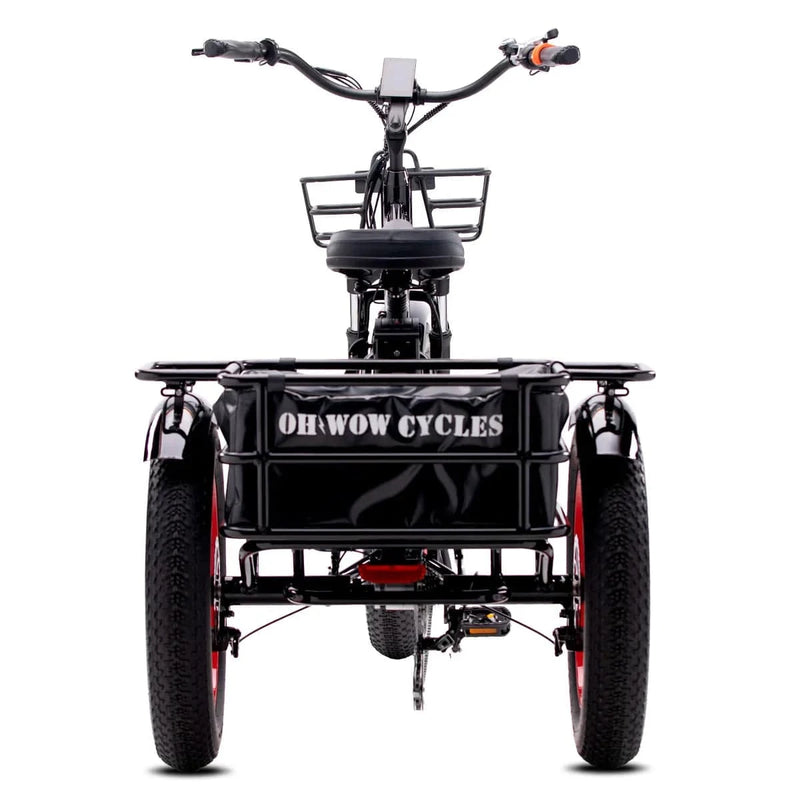 Conductor ST Fat Tire Electric E-Trike 20 MPH / 50 Mile Range - eBoarders