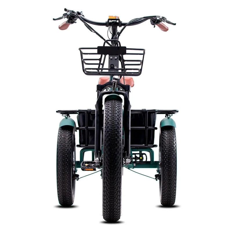 Conductor ST Fat Tire Electric E-Trike 20 MPH / 50 Mile Range - eBoarders