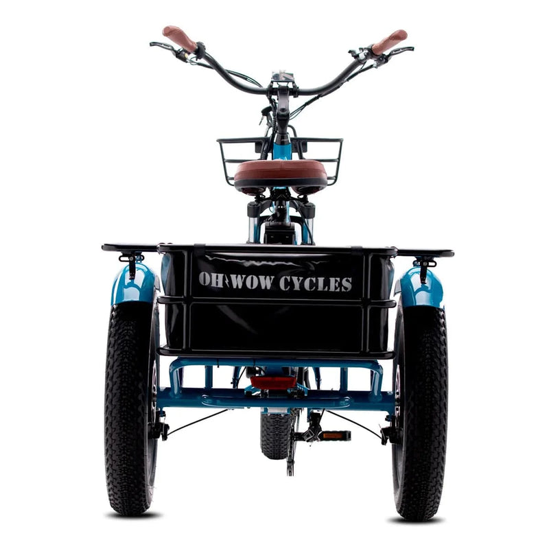 Conductor ST Fat Tire Electric E-Trike 20 MPH / 50 Mile Range - eBoarders
