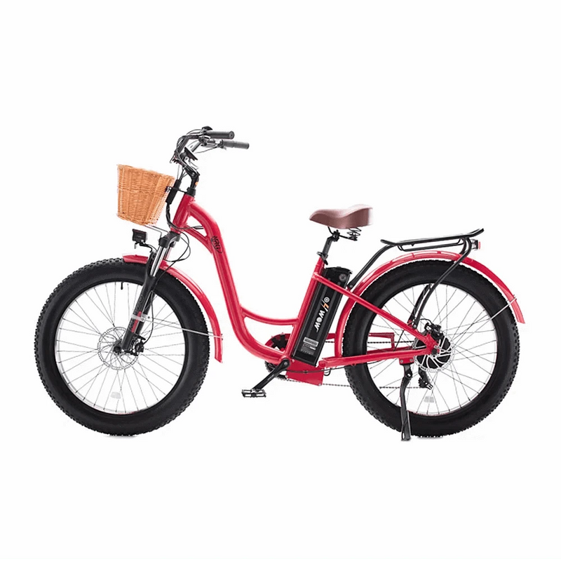 NRG Electric Beach Cruiser E-Bike 28 MPH / 28 Mile Range - eBoarders