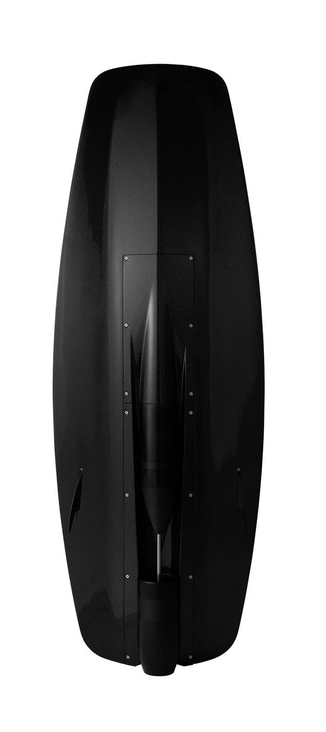 Awake RÄVIK 3 electric jetboard with carbon fiber hull – bottom view. Ships free at e-boarders.com