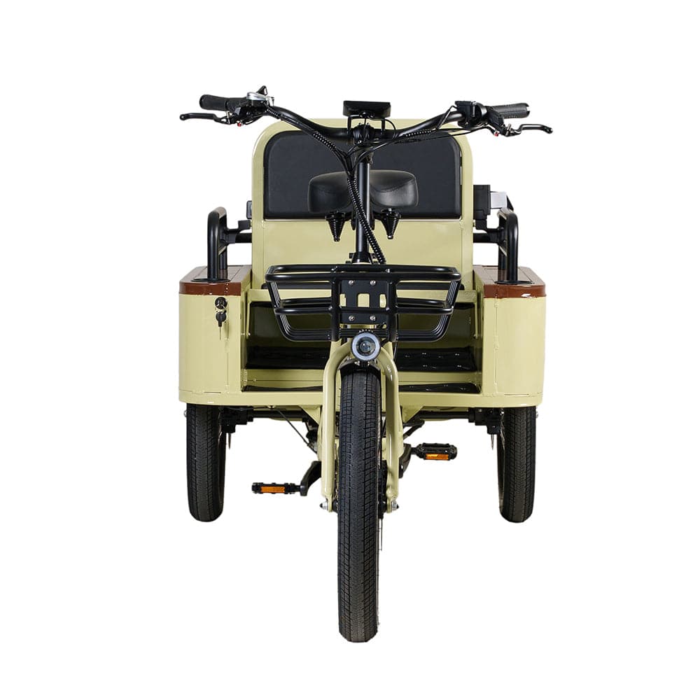 Conductor Plus Rickshaw Convertible Electric E-Trike 25 MPH / 50 Mile Range - eBoarders