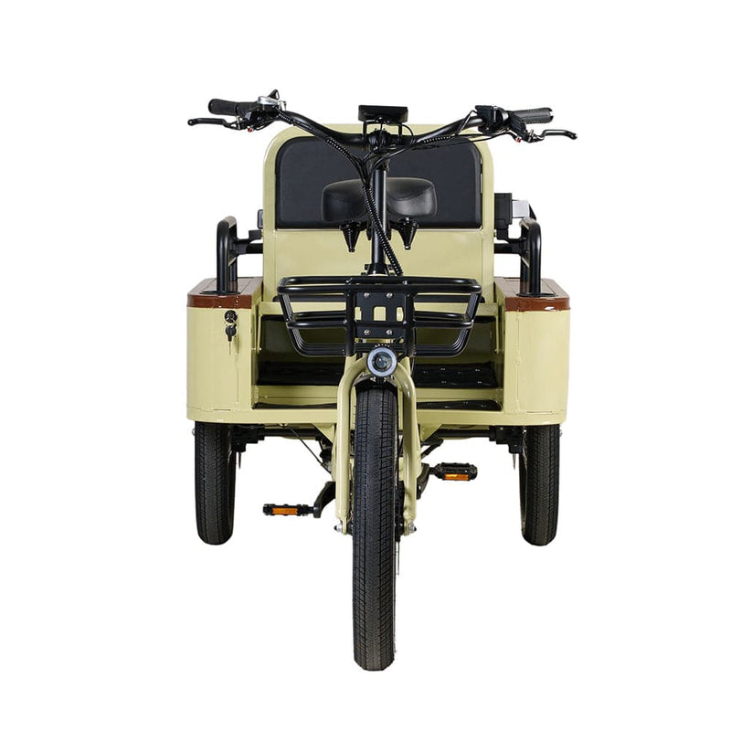 Conductor Plus Rickshaw Convertible Electric E-Trike 25 MPH / 50 Mile Range - eBoarders