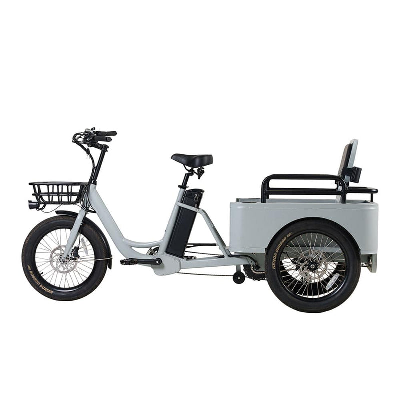 Conductor Plus Rickshaw Convertible Electric E-Trike 25 MPH / 50 Mile Range - eBoarders