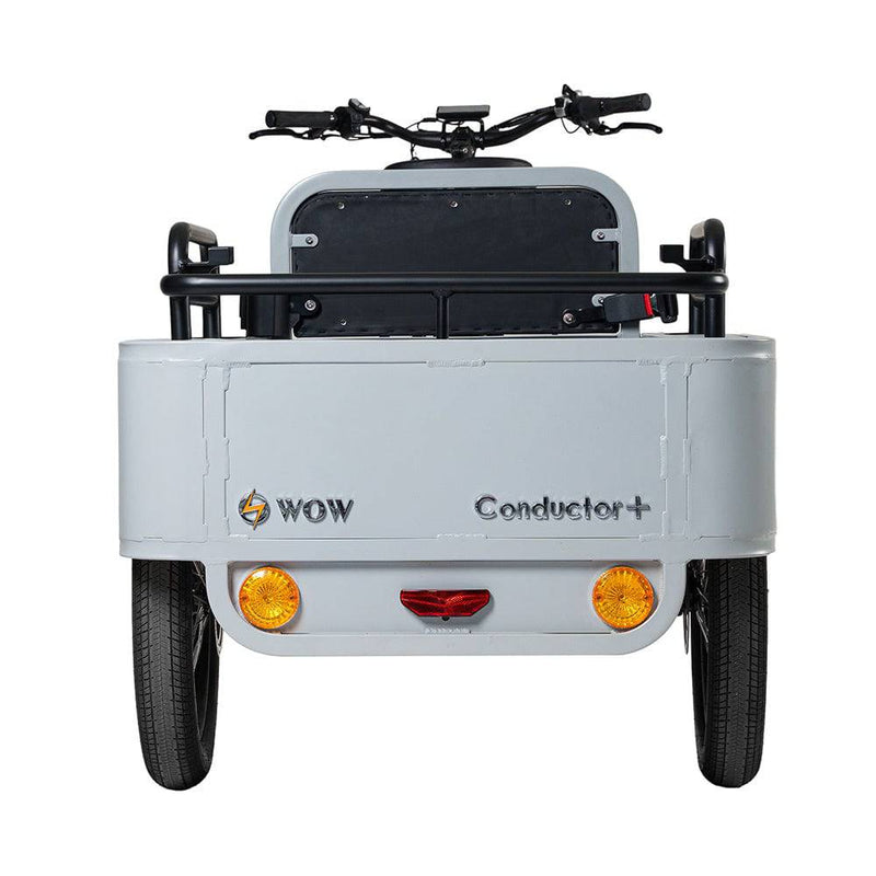 Conductor Plus Rickshaw Convertible Electric E-Trike 25 MPH / 50 Mile Range - eBoarders