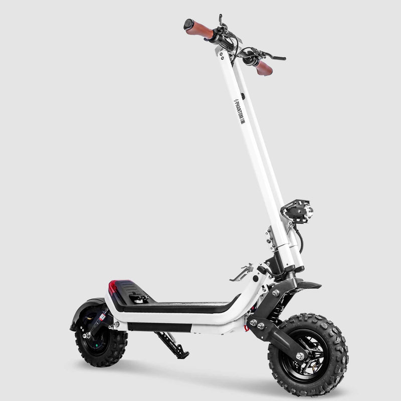 Phantom GoGo G63 Hybrid All-Terrain 2-wheel electric ride with interchangable wheels and track wheel for snow, dirt, paved-surfaces. Free shipping at e-boarders.com