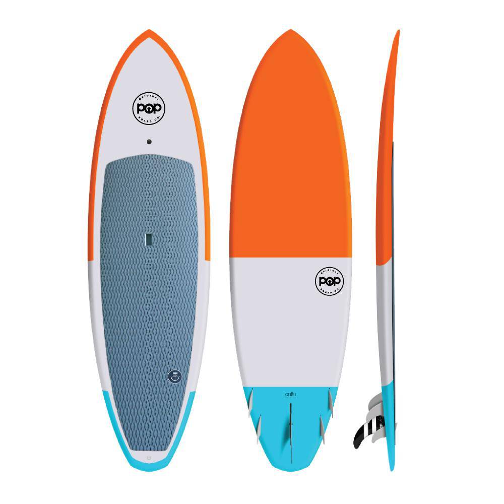 SUPボード　RINGFINGER BAMBOO 8’6” (ハードボード ) PopBoard Guru 8'6 Surf Performance Fiberglass Bamboo Paddle Board SUP