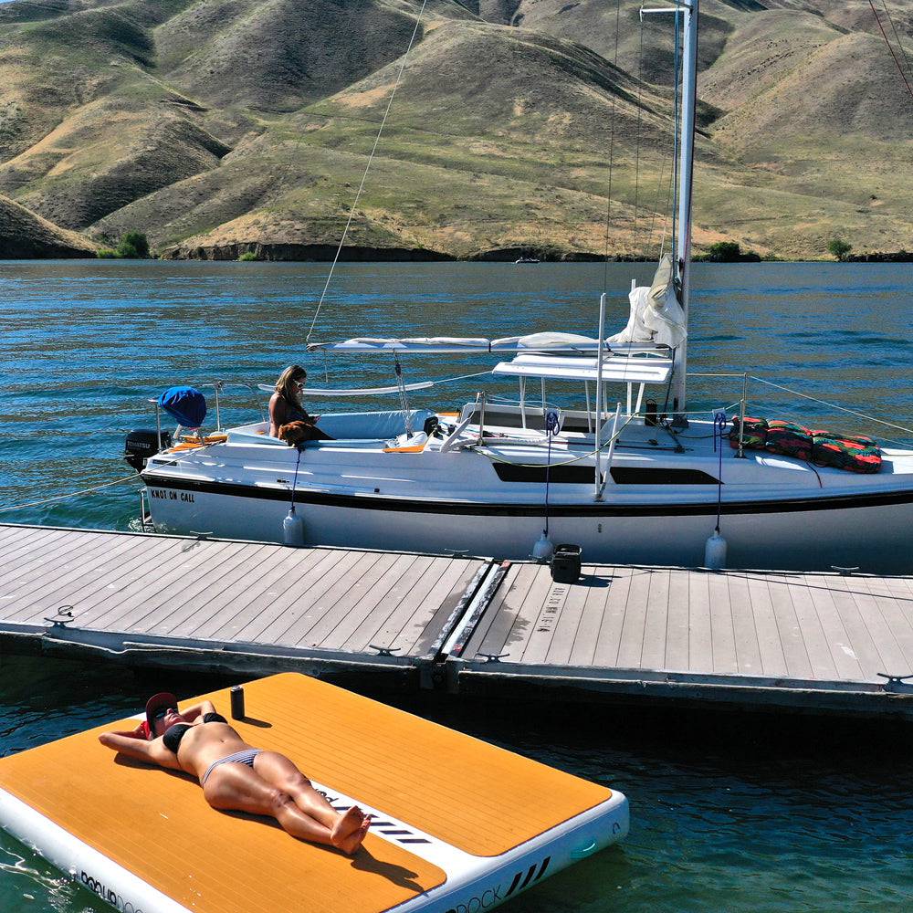 POPUP INFLATABLE DOCK 8 X 7 - eBoarders