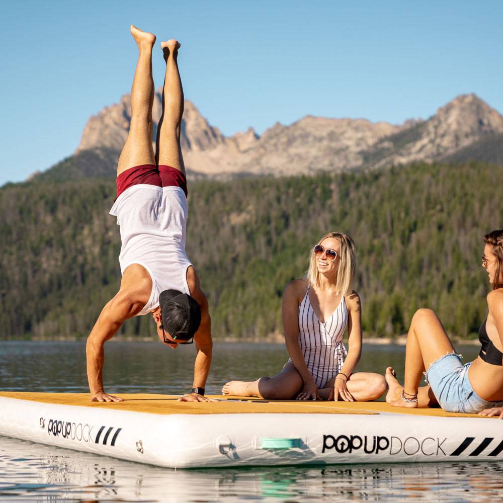 POPUP INFLATABLE DOCK 8 X 7 - eBoarders