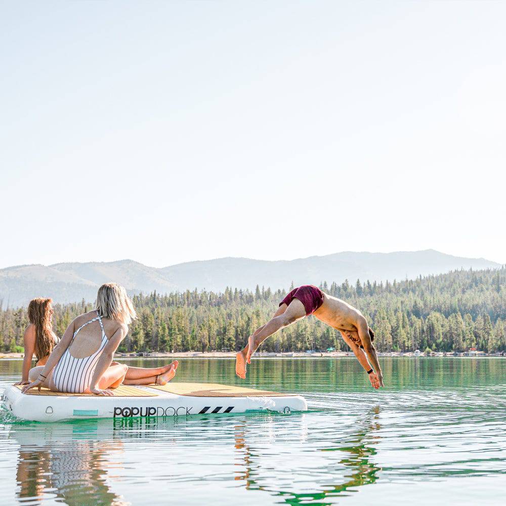 POPUP INFLATABLE DOCK 8 X 7 - eBoarders