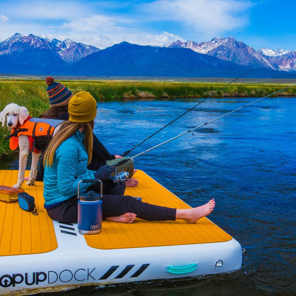 POPUP INFLATABLE DOCK 8 X 7 - eBoarders