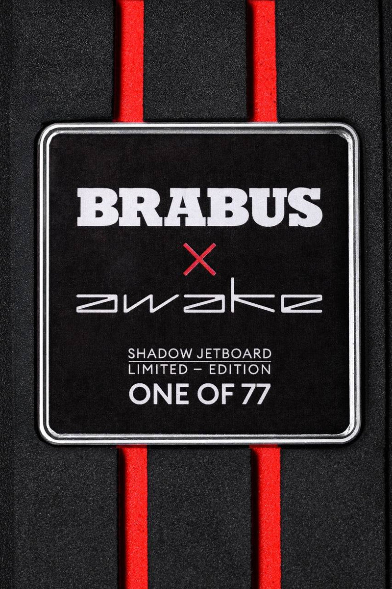BRABUS x Awake Shadow Limited Edition Electric Jetboard 34 MPH / 120 Min Ride Time - eBoarders