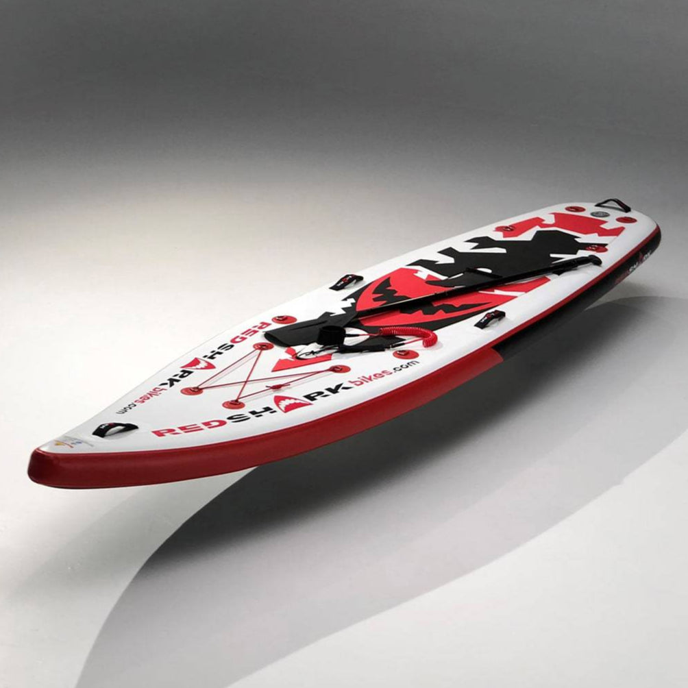 Red Shark Inflatable Paddle Board – Upgradeable iSUP for Water Sports