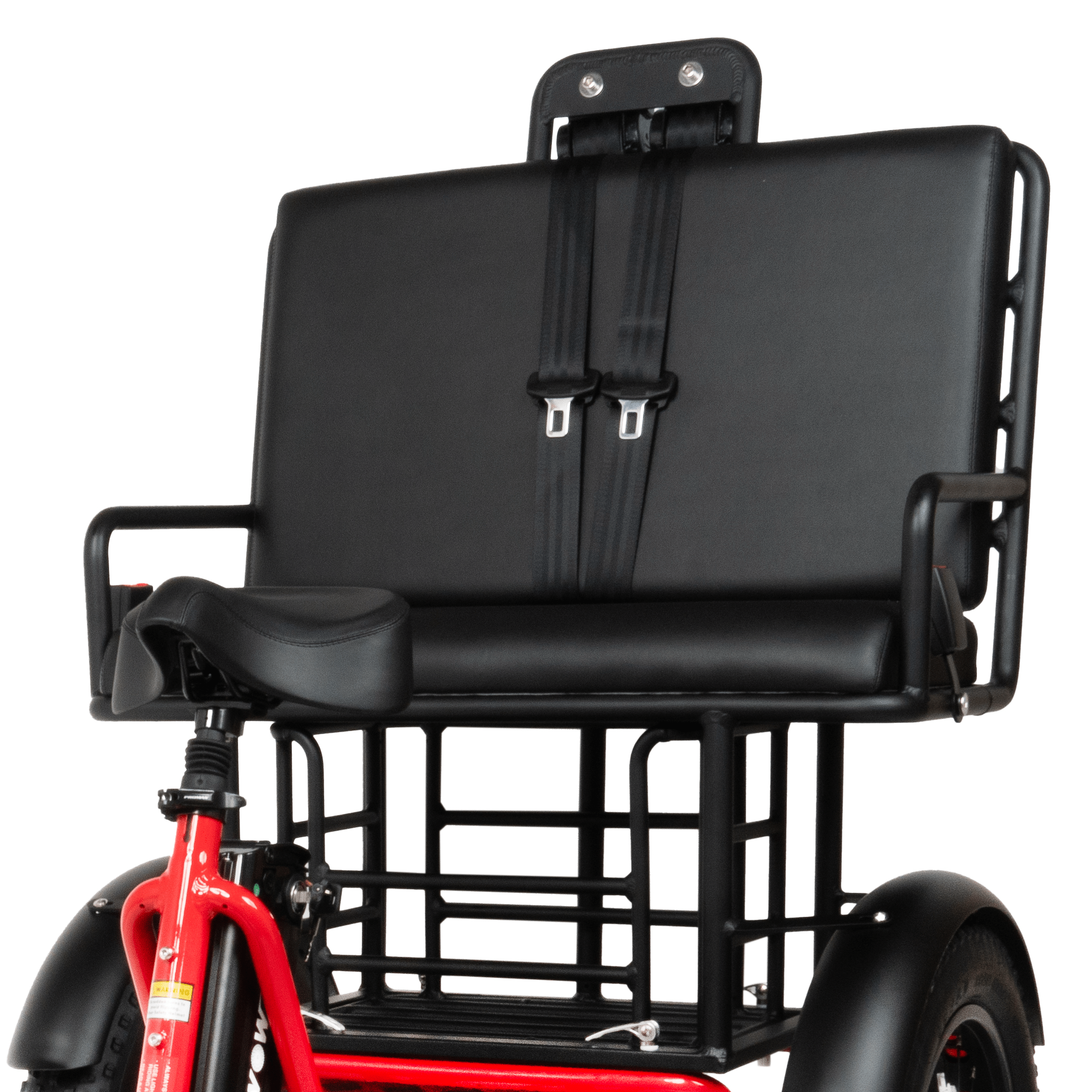 Conductor 3-Seat Rickshaw Fat Tire E-Trike 30 mph / 70 Mile Range - eBoarders