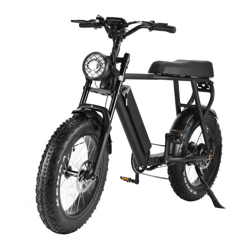 SoverSky Titan 01 20inch Fat Tire Lithium peda-assist electric Bicycle 30 MPH, 45 mile pedal-assist battery range Free shipping at e-Boarders.com