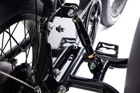 SoverSky TS75 Titan 01 20inch Fat Tire Lithium peda-assisted electric Bicycle 30 MPH, 45 mile pedal-assist battery range. Free shipping at e-Boarders.com