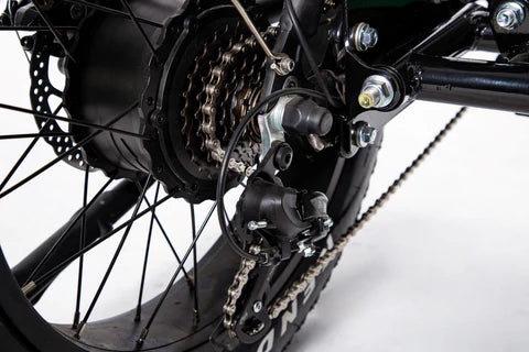 SoverSky TS75 Titan 01 20inch Fat Tire Lithium peda-assisted electric Bicycle 30 MPH, 45 mile pedal-assist battery range. Free shipping at e-Boarders.com