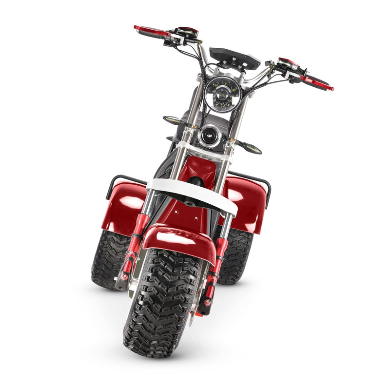SoverSky T7.4 Electric Golf Caddy Trike 36+Holes 25 MPH / 60+Mile Range - eBoarders