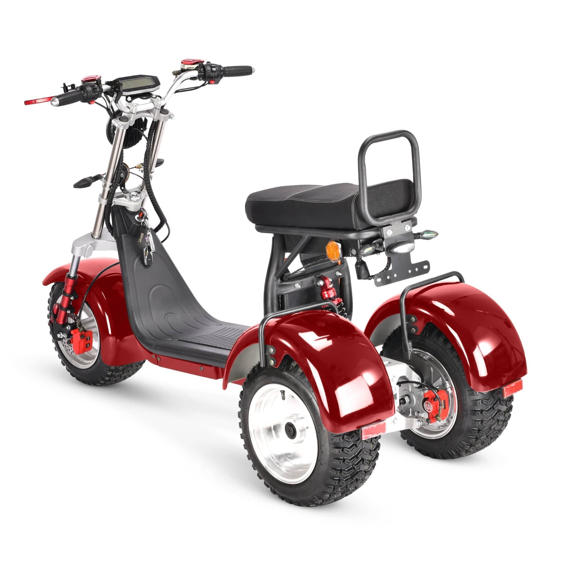 SoverSky T7.4 Electric Golf Caddy Trike 36+Holes of golfing. Fairway-ready. Ships free from e-Boarders.com