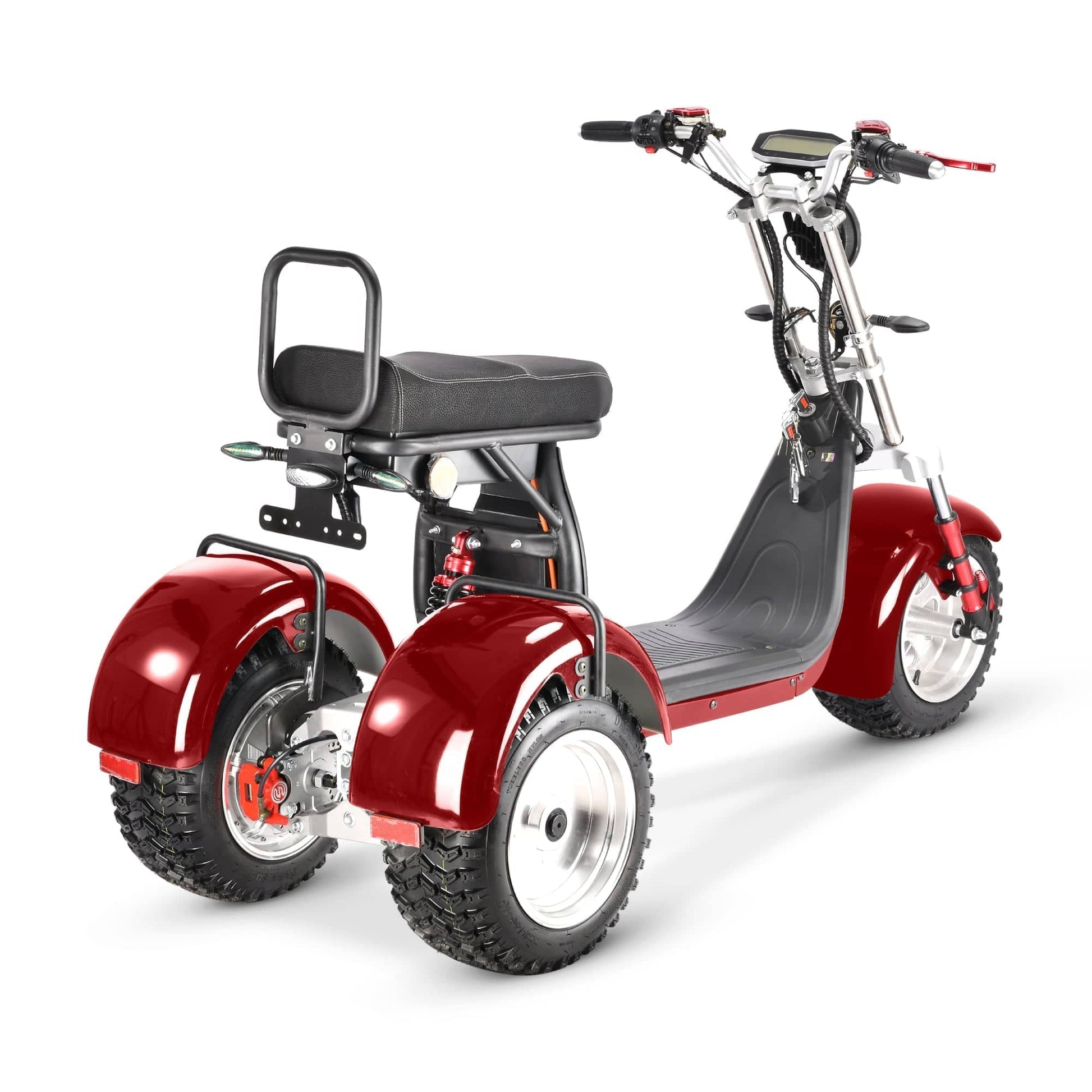 SoverSky T7.4 Electric Golf Caddy Trike 36+Holes, fairway-ready. Ships free from e-boarders.com