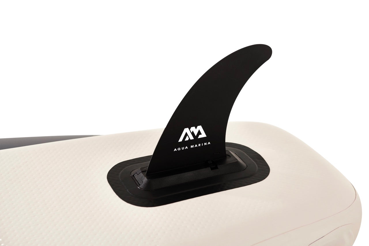 Product photo middle fin for Aqua Marina Drift iSUP with rod holder — ships free at e-boarders.com