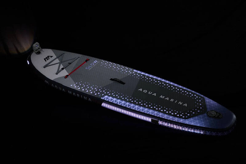 Aqua Marina GLOW Light-Up Inflatable Standup Paddle Board iSUP - eBoarders