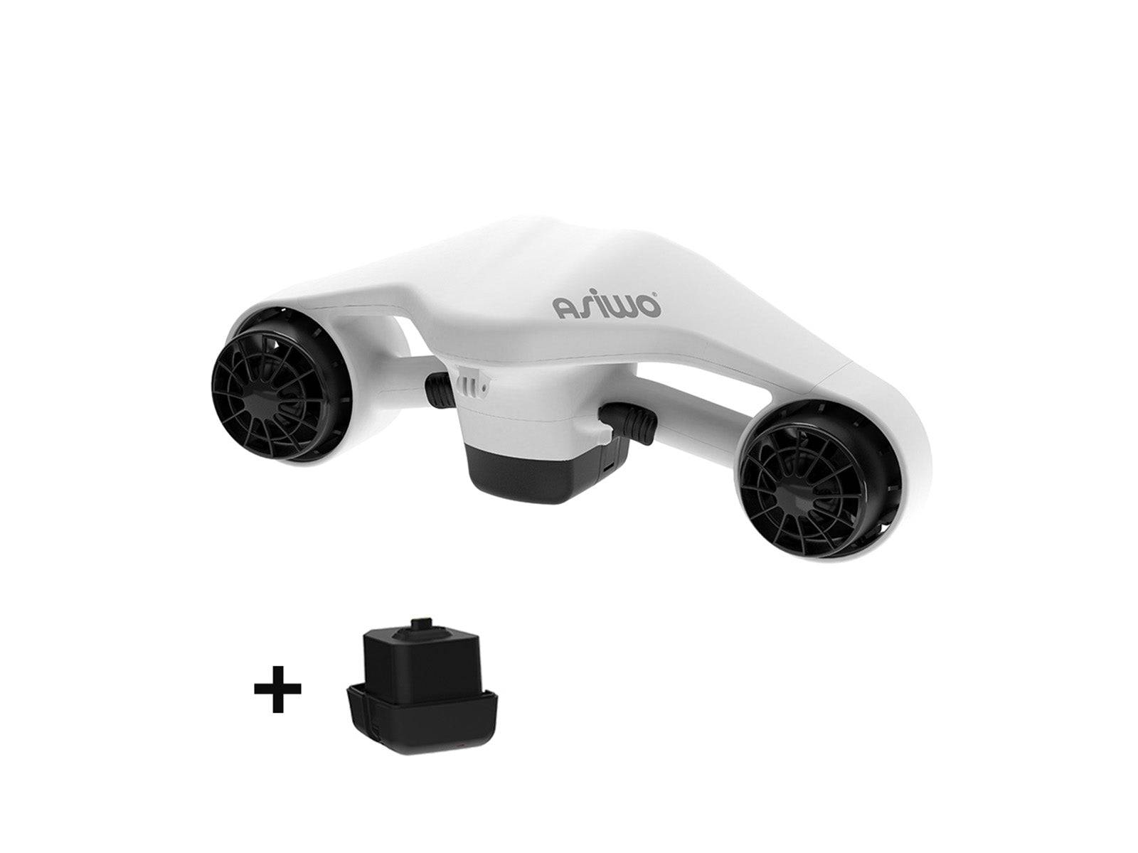 ASIWO MANTA Underwater Swim Assist from Asiwo Sports in blue. Ships free e-boarders.com