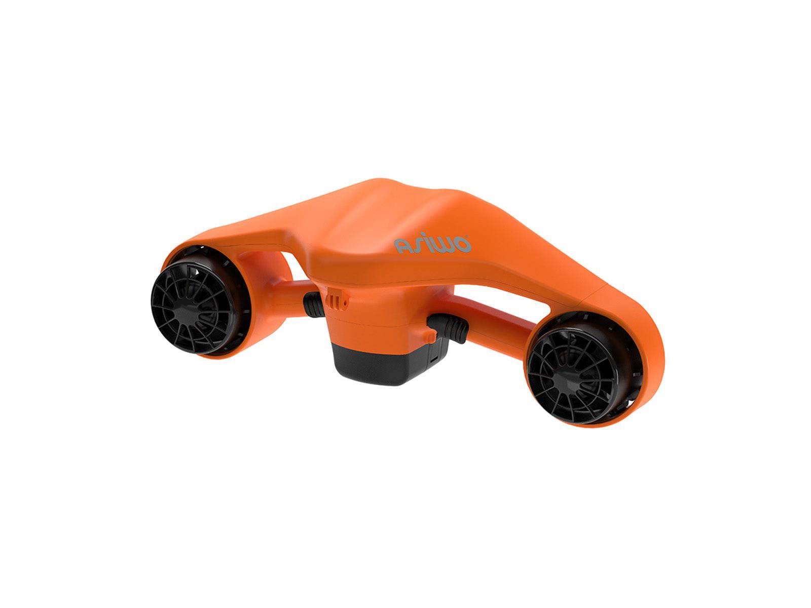 ASIWO MANTA Underwater Thruster Electric Swim-Assist Device with GoPro Mount. Color options white, green, blue, orange. Free shipping at e-boarders.com