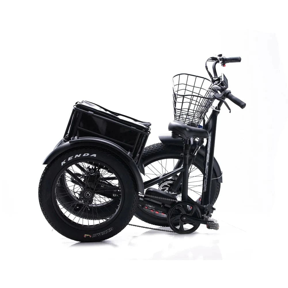 Conductor 500 Foldable E-Trike 20 MPH / 50 Mile Range - eBoarders
