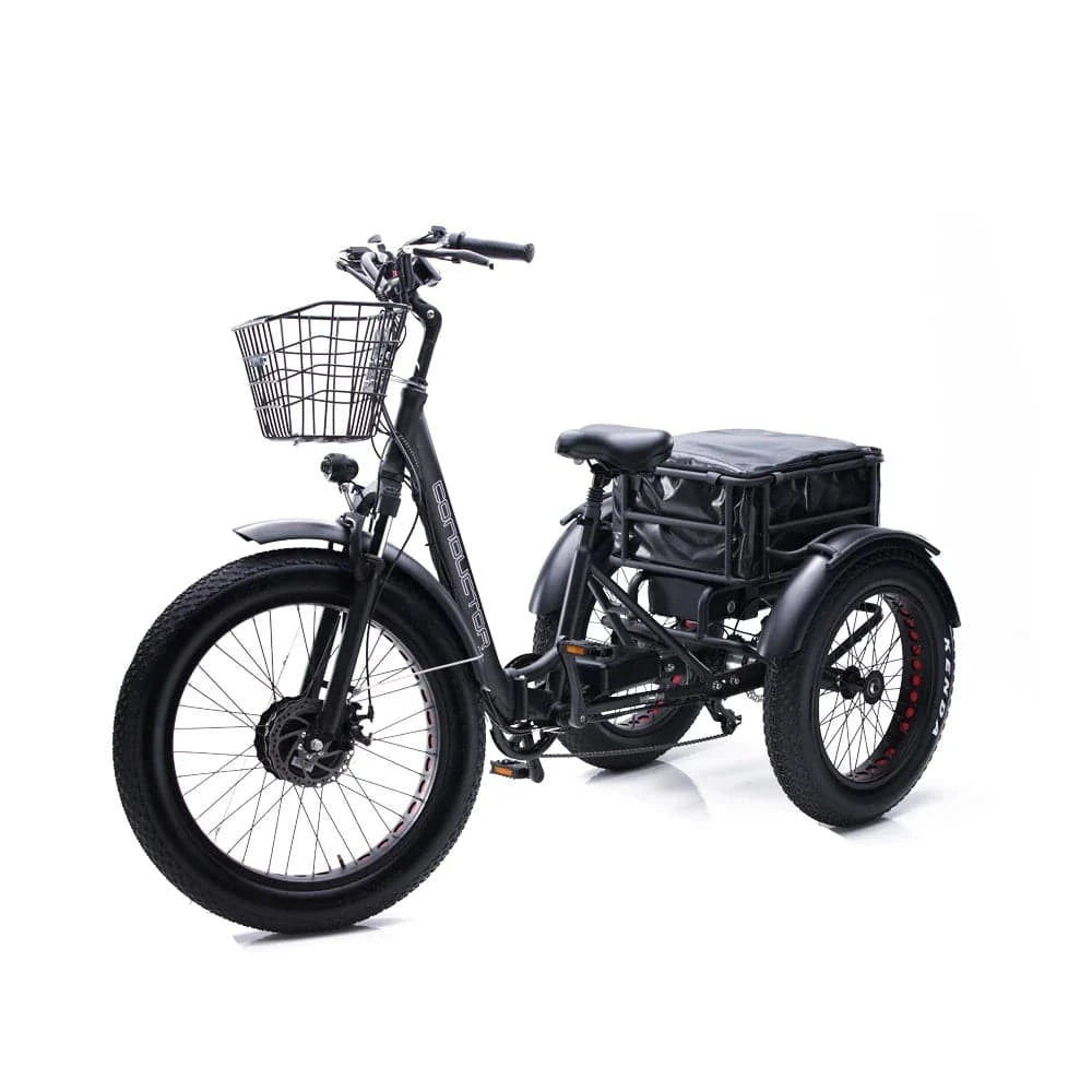 Conductor 500 Foldable E-Trike 20 MPH / 50 Mile Range - eBoarders