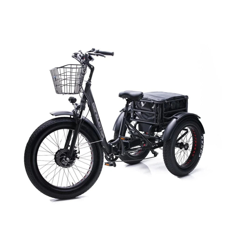 Conductor 500 Foldable E-Trike 20 MPH / 50 Mile Range - eBoarders