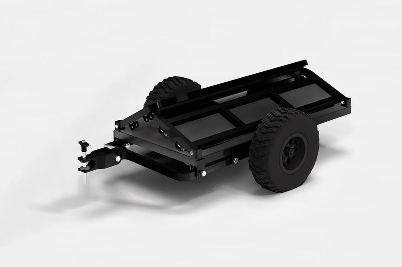 Cycleboard foldable Trailer hitch add-on for X-Quad or Rover. Free shipping at E-Boarders.com