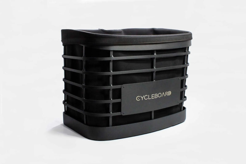 Cycleboard Cargo Basket add-on. Free shipping at E-Boarders.com