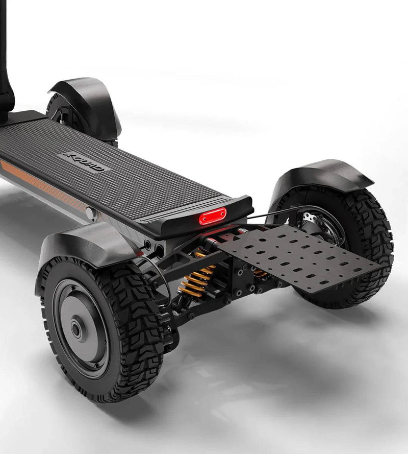 Cycleboard rear storage rack mount for X-Quad 3000. Free shipping at e-boarders.com