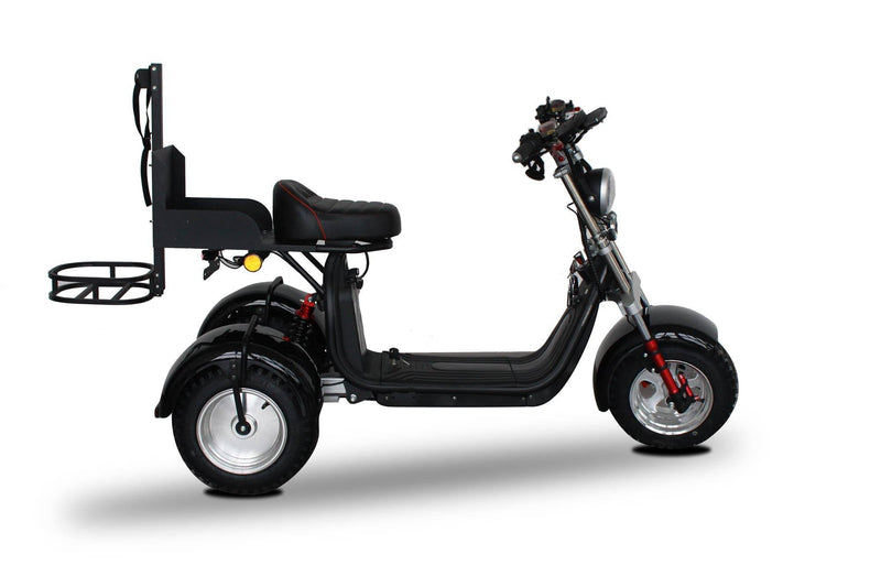 SoverSky T7.4 Electric Golf Caddy Trike 36+Holes 25 MPH / 60+Mile Range - eBoarders