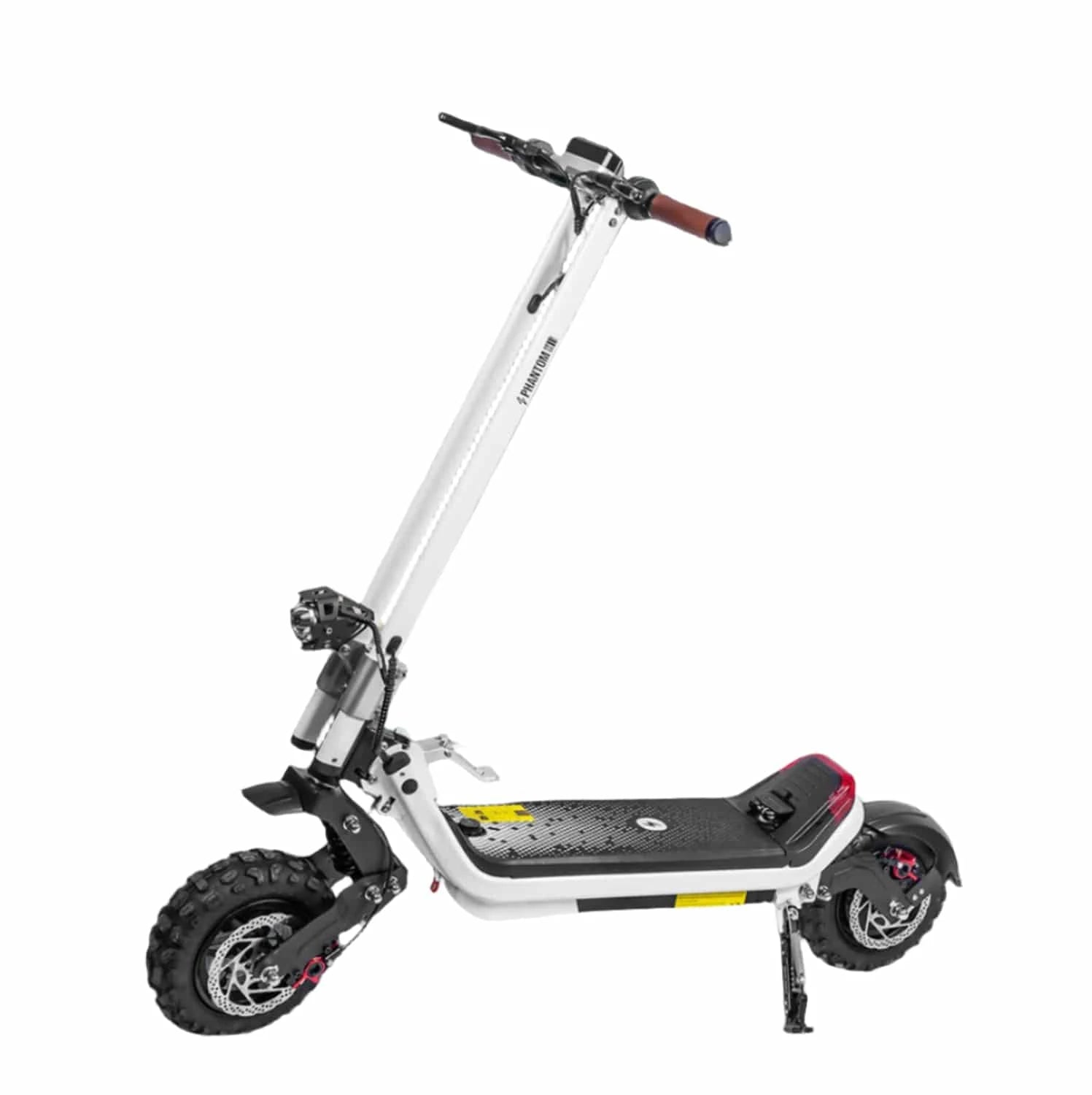 Phantom GoGo G63 Hybrid All-Terrain 2-wheel electric ride with interchangable wheels and track wheel for snow, dirt, paved-surfaces. Free shipping at e-boarders.com