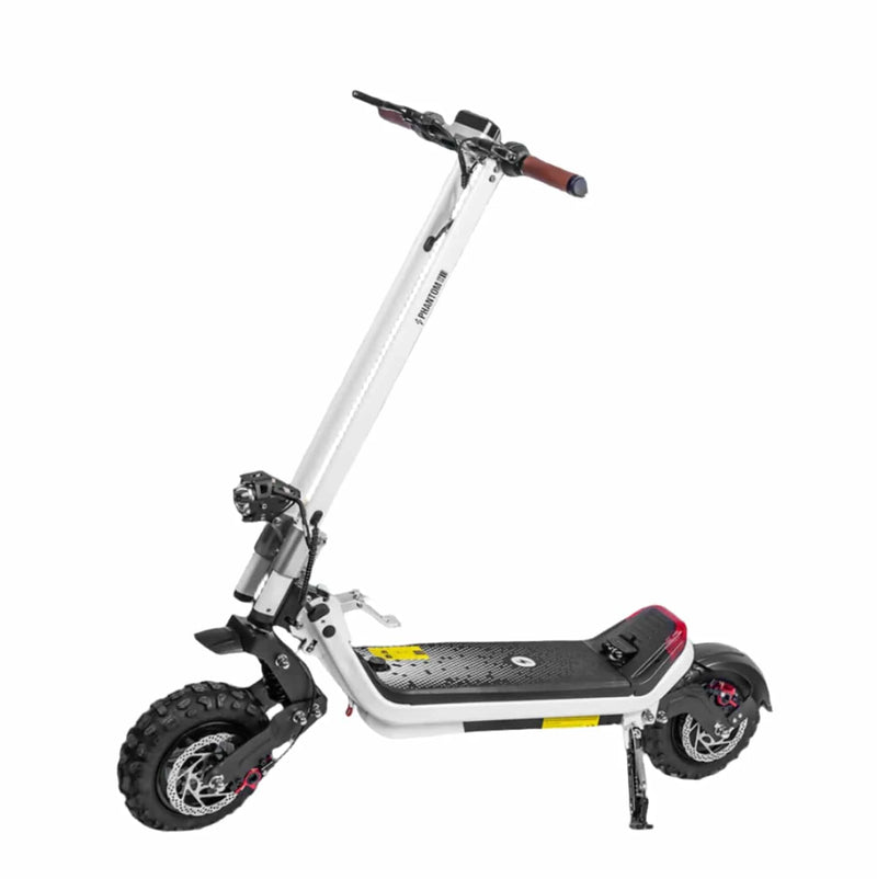 Phantom GoGo G63 Hybrid All-Terrain 2-wheel electric ride with interchangable wheels and track wheel for snow, dirt, paved-surfaces. Free shipping at e-boarders.com