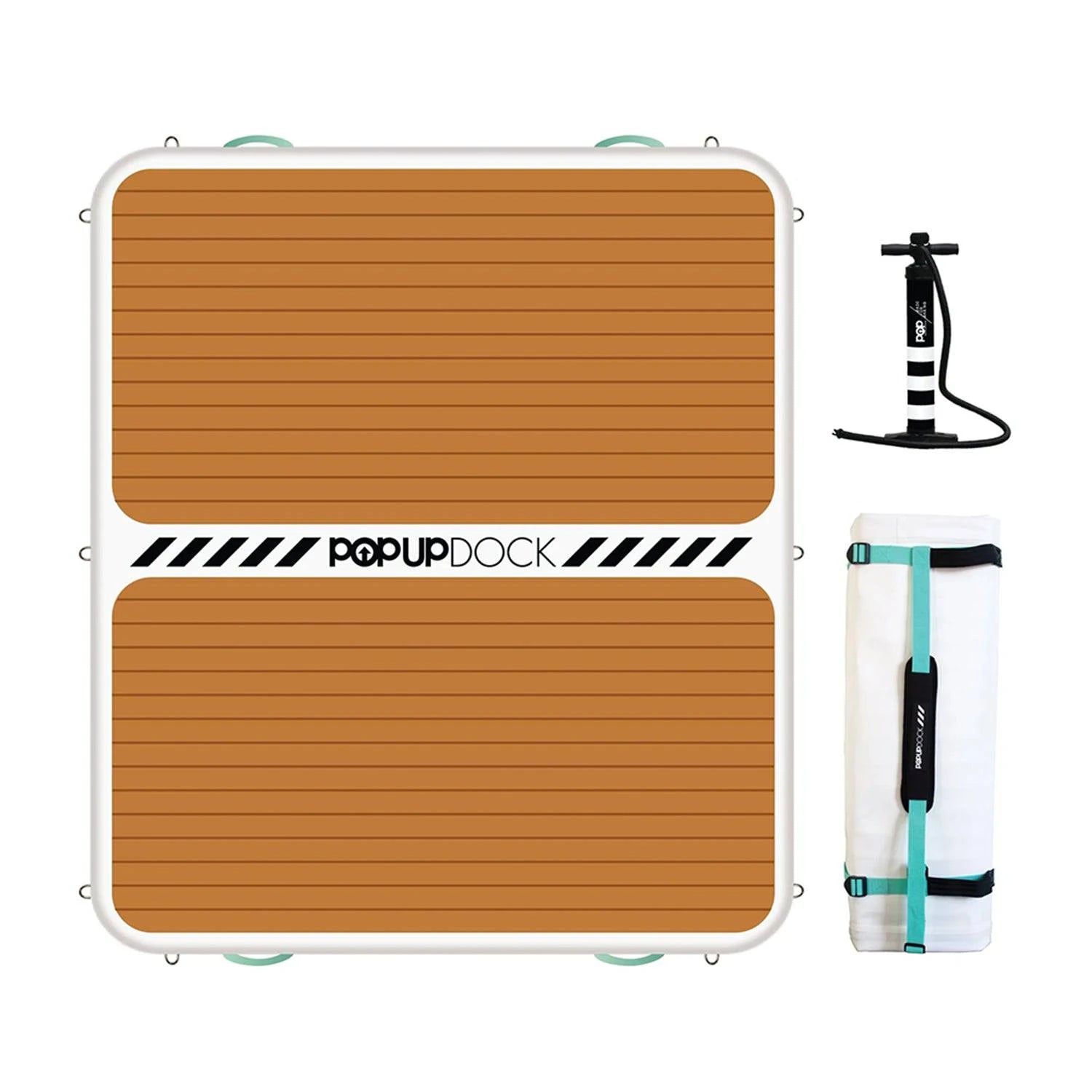 PopBoard Inflatable Pop-Up Dock 8'x7'x8" - eBoarders