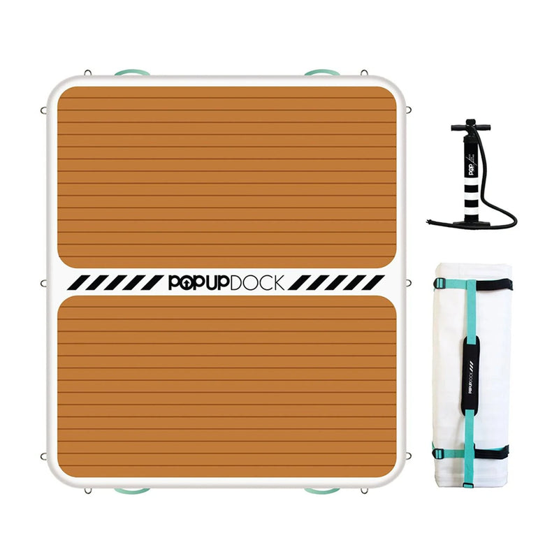PopBoard Inflatable Pop-Up Dock 8'x7'x8" - eBoarders