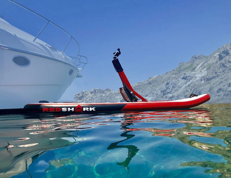 Red Shark USA Electric-Assist Paddleboard iSUP kit. Free shipping at eBoarders.com