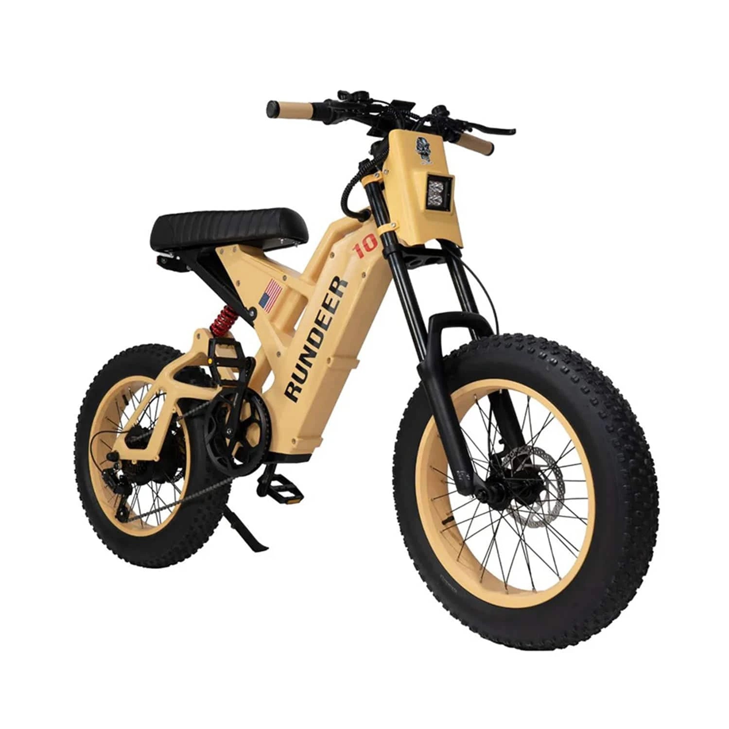 Rundeer Attack 10 Electric Bicycle 28 MPH / 68 Mile Range - eBoarders