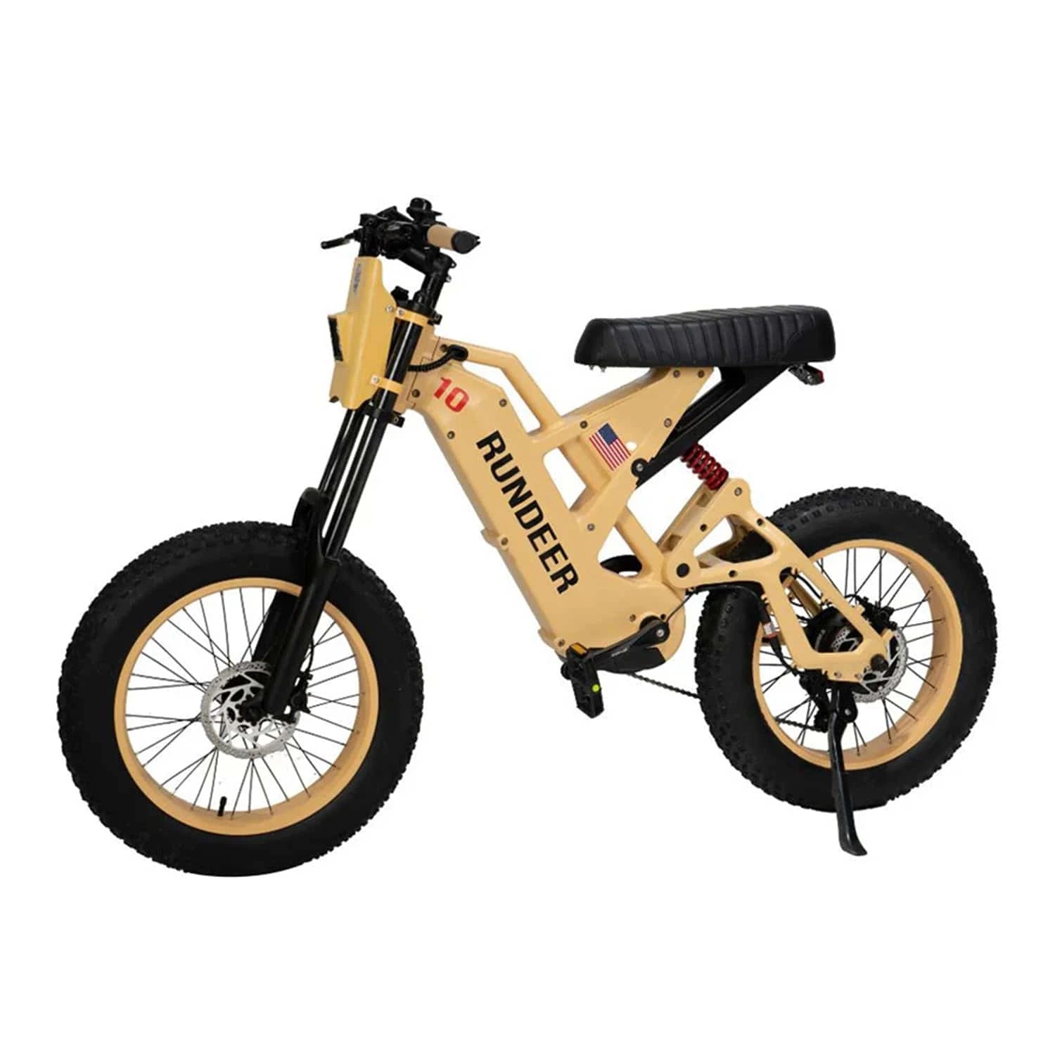 Rundeer Attack 10 Electric Bicycle 28 MPH / 68 Mile Range - eBoarders