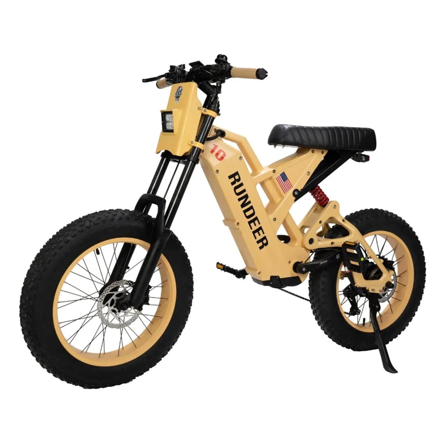 Rundeer Attack 10 Electric Bicycle 28 MPH / 68 Mile Range - eBoarders