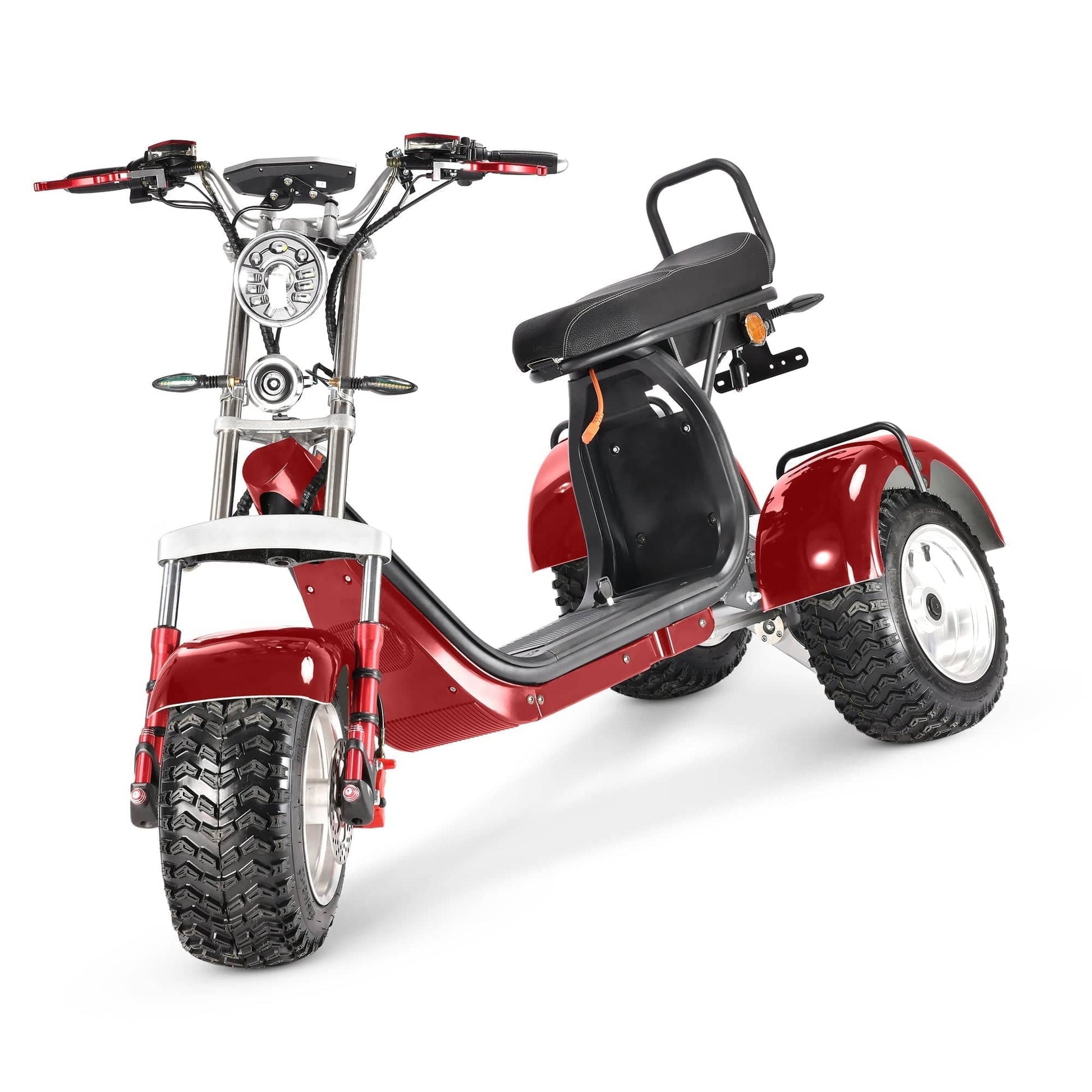 SoverSky T7.4 Electric Golf Caddy Trike 36+Holes 25 MPH / 60+Mile Range - eBoarders