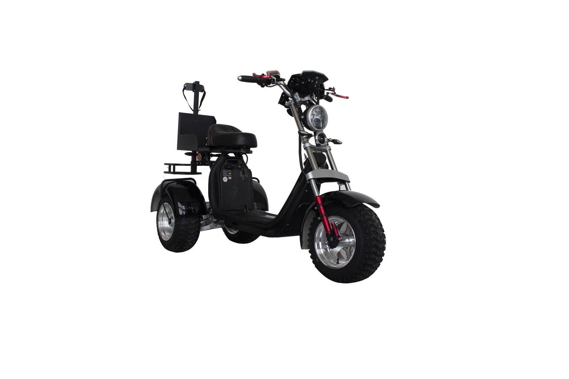 SoverSky T7.4 Electric Golf Caddy Trike 36+Holes 25 MPH / 60+Mile Range - eBoarders
