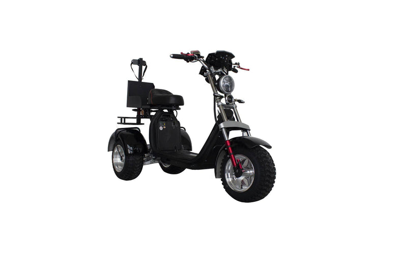 SoverSky T7.4 Electric Golf Caddy Trike 36+Holes 25 MPH / 60+Mile Range - eBoarders
