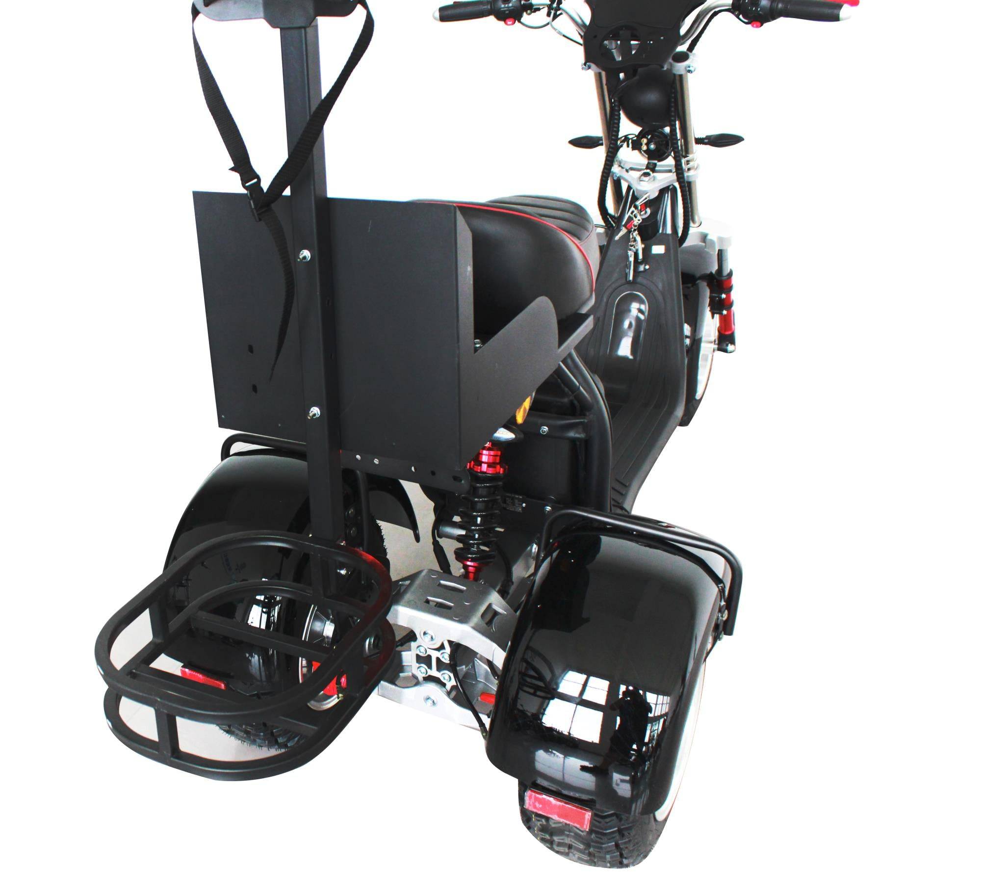SoverSky T7.4 Electric Golf Caddy Trike 36+Holes 25 MPH / 60+Mile Range - eBoarders