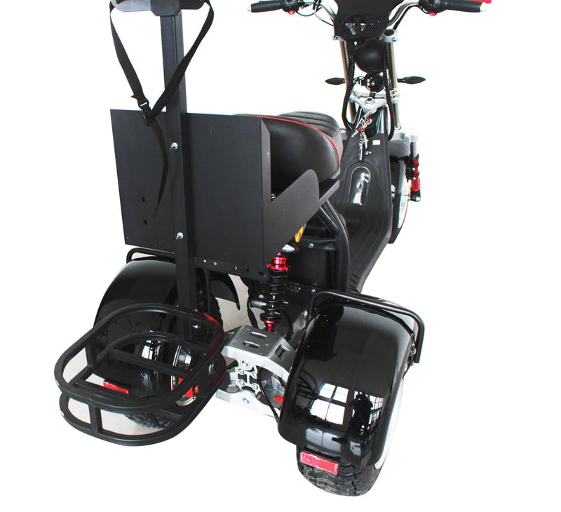 SoverSky T7.4 Electric Golf Caddy Trike 36+Holes 25 MPH / 60+Mile Range - eBoarders