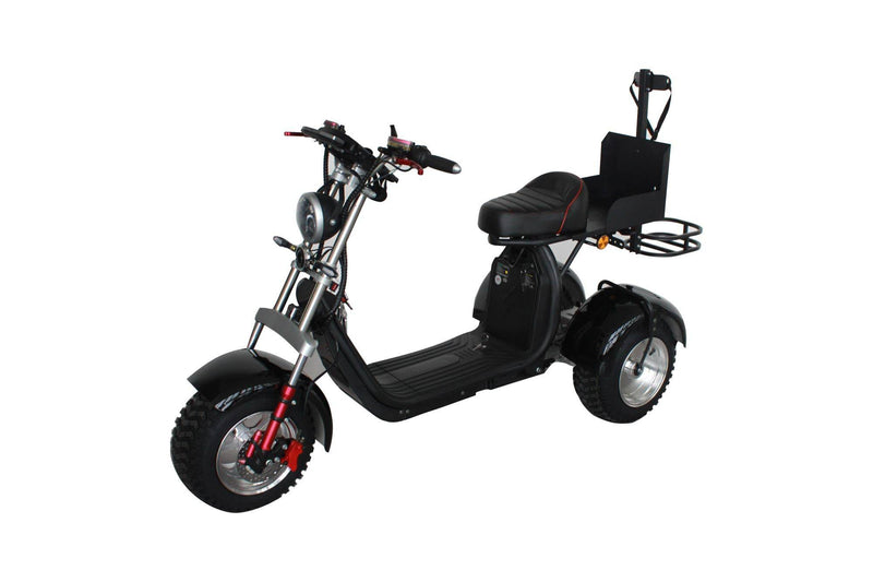 SoverSky T7.4 Electric Golf Caddy Trike 36+Holes 25 MPH / 60+Mile Range - eBoarders