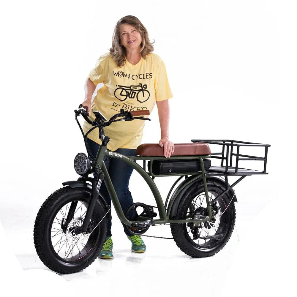Voltaic 750 Electric Bike 330 lb Load 25 MPH / 60 Mile Range - eBoarders